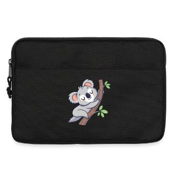 Traumhafter Koala auf einem Ast - Laptoptasche 13" - Schwarz - Vorne