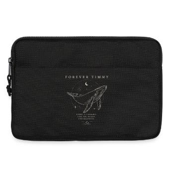 Forever Timmy - Unforgotten Whale Beige Fine Art - Laptop bag 13" - black - Front
