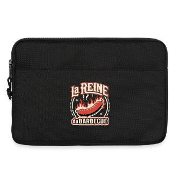La Reine du Barbecue - Sacoche pour ordinateur portable 13 pouces - noir - Devant