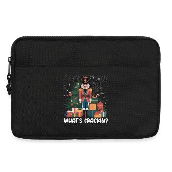 Drôle de t-shirt de Noël cadeau de Noël - Sacoche pour ordinateur portable 13 pouces - noir - Devant