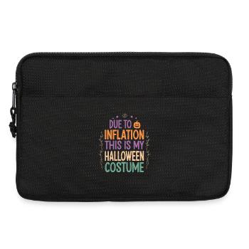 Inflation Halloween Costume Coloré - Sacoche pour ordinateur portable 13 pouces - noir - Devant