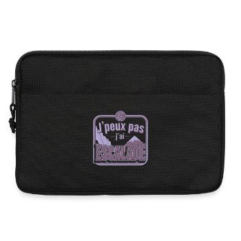 J'peux pas j'ai Escalade - Sacoche pour ordinateur portable 13 pouces - noir - Devant