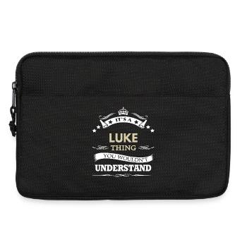 C’est une chose de Luke que tu ne comprendrais pas Nom drôle - Sacoche pour ordinateur portable 13 pouces - noir - Devant