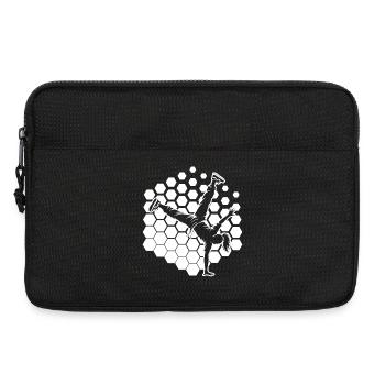 Break Dance Geschenkidee für eine Hip-Hop-Tänzerin - Laptoptasche 13" - Schwarz - Vorne