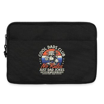 Cool Dads Club - Dad 2026 Father's Day Gift - Laptop bag 13" - black - Front