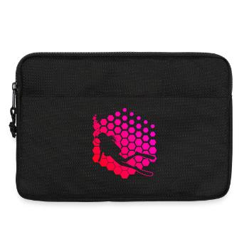 Gift idea for a scuba diver with freediving - Laptop bag 13" - black - Front