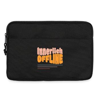Innerlich Offline – Bitte Später Erneut Versuchen - Laptoptasche 13" - Schwarz - Vorne