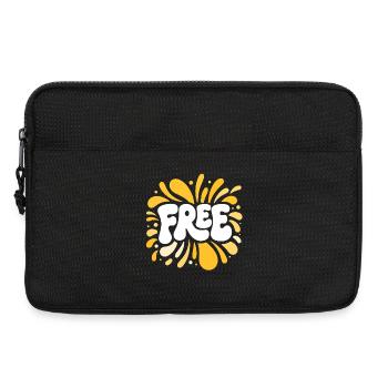 Liberty in Pop Yellow Shards - Laptop bag 13" - black - Front