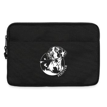 Chiens de portrait pointer Chiens de chasse Chiens de chasse Wilsigns - Sacoche pour ordinateur portable 13 pouces - noir - Devant