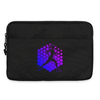 Geschenkidee für eine Running mit Running - Laptoptasche 13" - Schwarz - Vorne