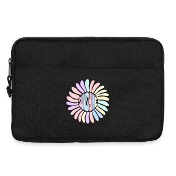 Spirale Pastel Sunshine soleil - Sacoche pour ordinateur portable 13 pouces - noir - Devant