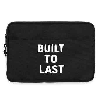 Bull to Last – Kühne Typografie - Laptoptasche 13" - Schwarz - Vorne