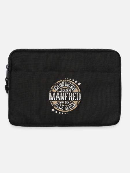 Manfred - Laptoptasche 13" - Schwarz