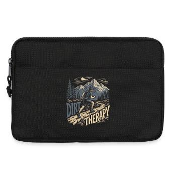 Trail Running - Dirt Therapy - Laptop bag 13" - black - Front