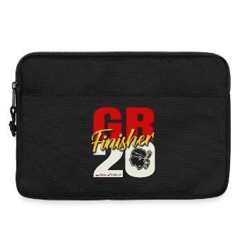 GR20 Finisher cadeau randonnée Corse - Sacoche pour ordinateur portable 13 pouces - noir - Devant