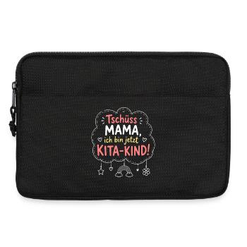 Kita-Kind Abschied von Mama - Laptoptasche 13" - Schwarz - Vorne