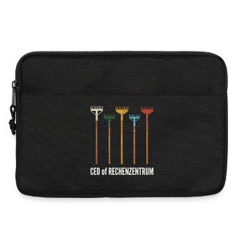 Rechenzentrum Gärtner Garten Gartenarbeit - Laptoptasche 13" - Schwarz - Vorne