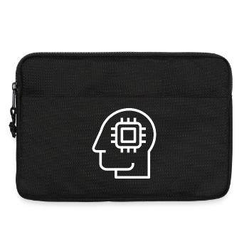 Ai, Künstliche Intelligenz, KI Technologie - Laptoptasche 13" - Schwarz - Vorne