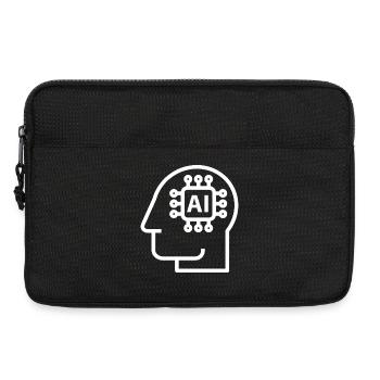 Ai, Künstliche Intelligenz, KI Technologie - Laptoptasche 13" - Schwarz - Vorne
