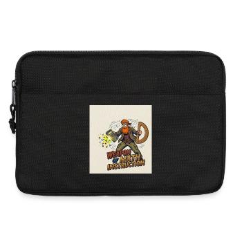 Waffe des Mathematikunterrichts - Laptoptasche 13" - Schwarz - Vorne