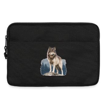 Wolf - Laptoptasche 13" - Schwarz - Vorne