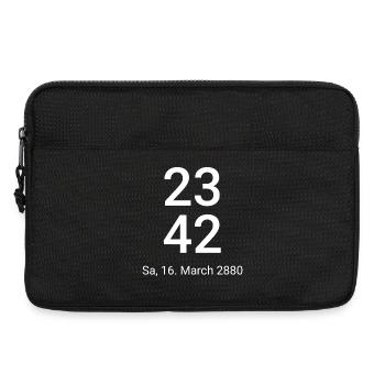 1950 DA - Laptoptasche 13" - Schwarz - Vorne