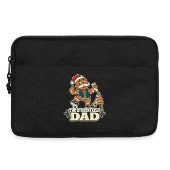 The Gingerbread Dad – Lebkuchen Papa - Laptoptasche 13" - Schwarz - Vorne