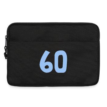 60. 60 JAHRE. 60-JÄHRIGES JUBILÄUM. 60. GEBURTSTAG. - Laptoptasche 13" - Schwarz - Vorne
