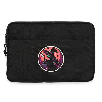 Hexe Comic - Laptoptasche 13" - Schwarz - Vorne