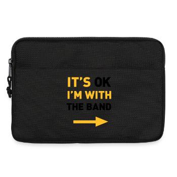 Im with the Band - Laptop bag 13" - black - Front