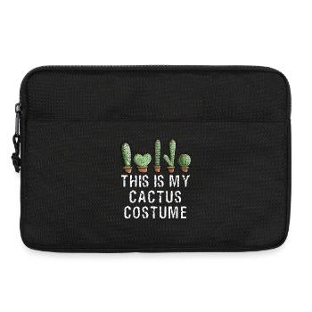 Ceci est mon costume de cactus I Plantes de costume de cactus - Sacoche pour ordinateur portable 13 pouces - noir - Devant