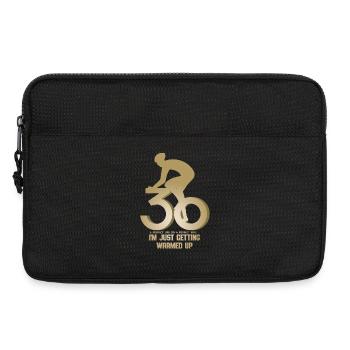 Cyclist 30th birthday - Laptop bag 13" - black - Front