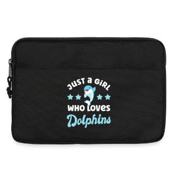 Dolphin Dolphin - Laptop bag 13" - black - Front