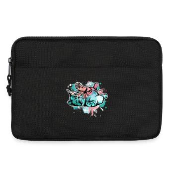 Chat - Sacoche pour ordinateur portable 13 pouces - noir - Devant