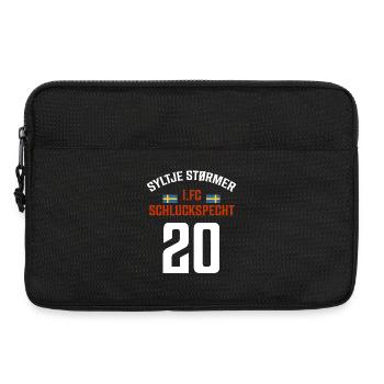 SYLTJE STØRMER - 9€ Ticket Sylt - Ich war dabei - Laptoptasche 13" - Schwarz - Vorne