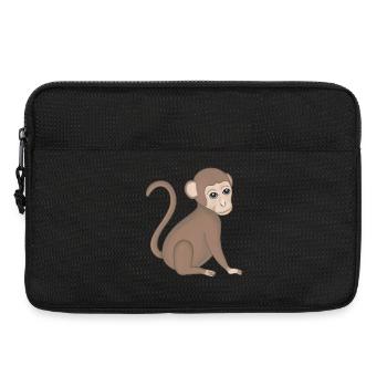 Monkey Baby Monkey - Laptop bag 13" - black - Front