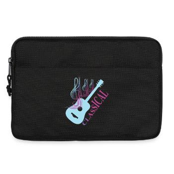 Klassische Gitarren Musik - Laptoptasche 13" - Schwarz - Vorne