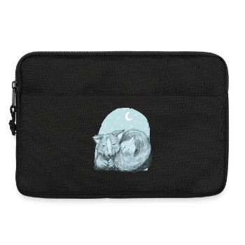 Vinja die Wölfin - Laptoptasche 13" - Schwarz - Vorne