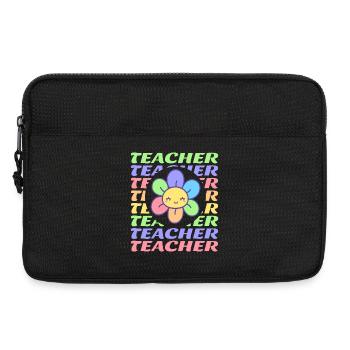 Lehrer Design - Laptoptasche 13" - Schwarz - Vorne