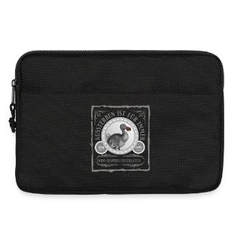Der Dodo ist weg - Laptoptasche 13" - Schwarz - Vorne