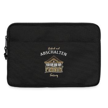 Freiburg, Münsterplatz, Alte Wache - Laptop bag 13" - black - Front