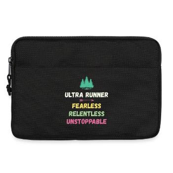 Ultra Runner - Intrépide. Implacable. Imparable. - Sacoche pour ordinateur portable 13 pouces - noir - Devant