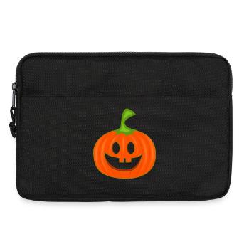 Colored pumpkin Halloween - Laptop bag 13" - black - Front