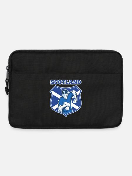 Schottland, Schottland, Schottland - Laptoptasche 13" - Schwarz