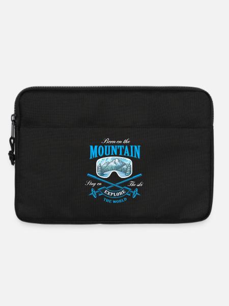 Born on the Mountain - Laptop bag 13" - black