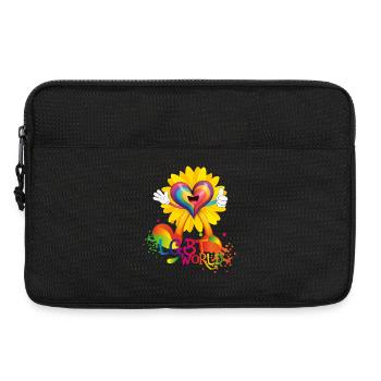 LGBT WORLD - Laptop bag 13" - black - Front