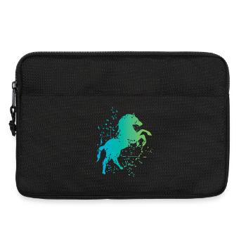 Horse illustration explosion art icon icon - Laptop bag 13" - black - Front