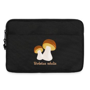 Autumn Mushrooms - Laptop bag 13" - black - Front