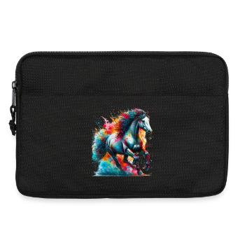 Cheval - Sacoche pour ordinateur portable 13 pouces - noir - Devant