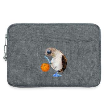 Blaufußtölpel Basketball - Laptoptasche 13" - Grau meliert - Vorne